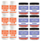 CBG Softgels and CBN Gummies 6 month supply
