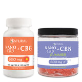 CBG Softgels and CBN Isolate gummy 1 month supply