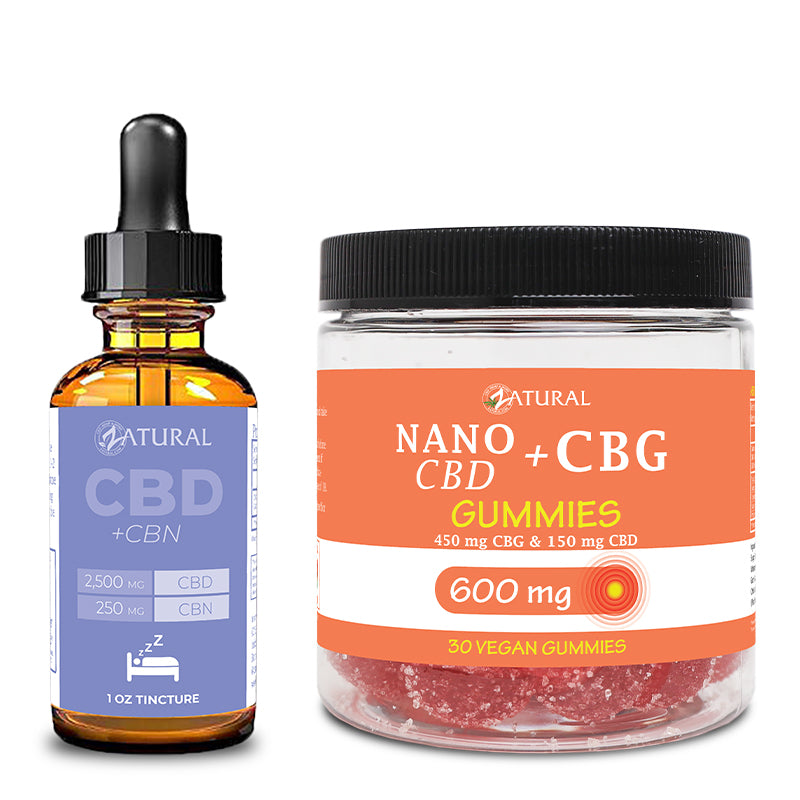 CBN Oil and CBG Gummies 600mg