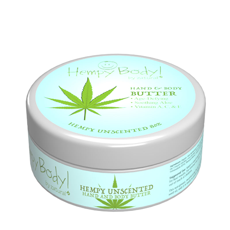 Hempy unscented Body Butter Jar