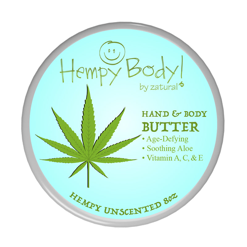 8oz unscented hemp lotion