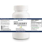 White Mulberry Capsules label