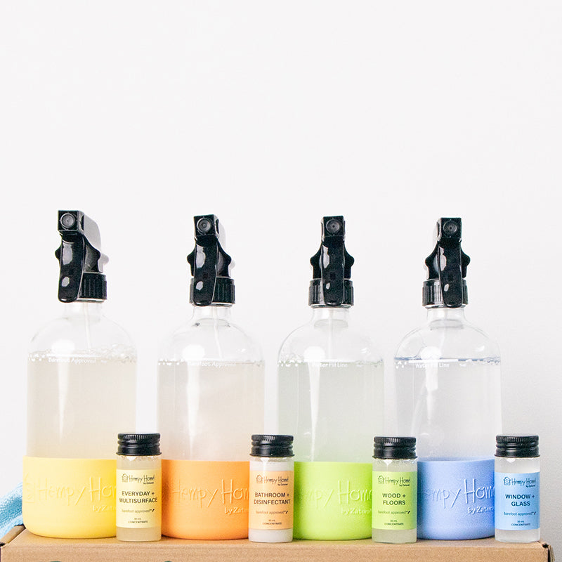 Hempy Home Bottles and Concentrate