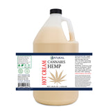 Hemp Hot Cream 1 Gallon label