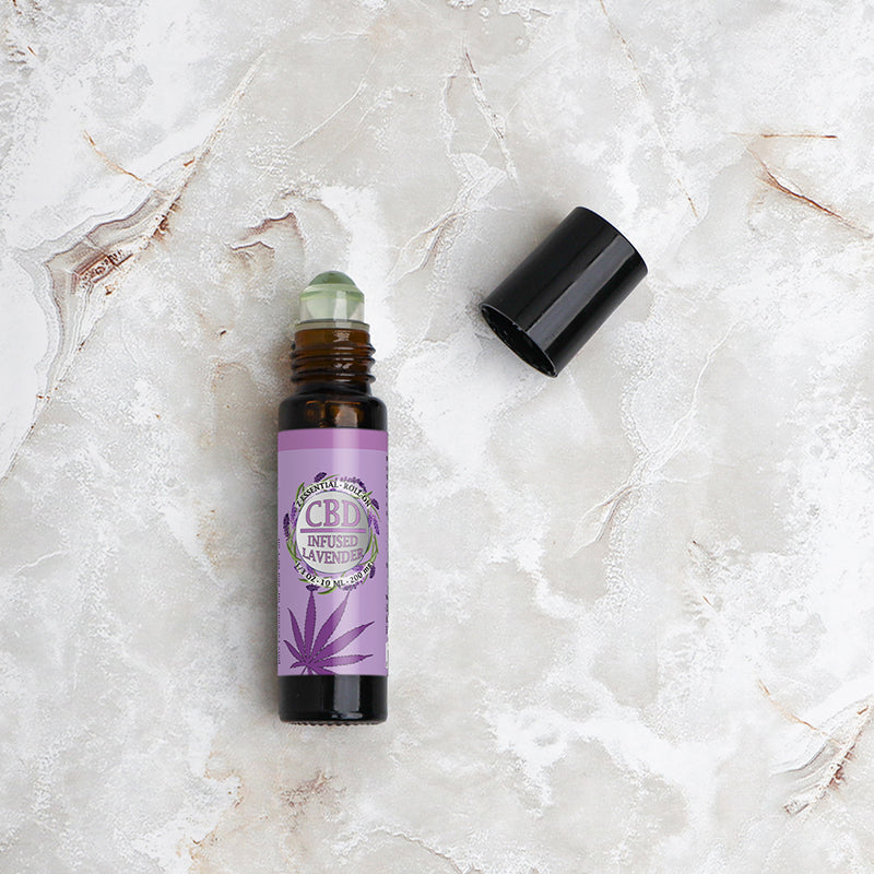 Zatural Lavender Roll on uncapped