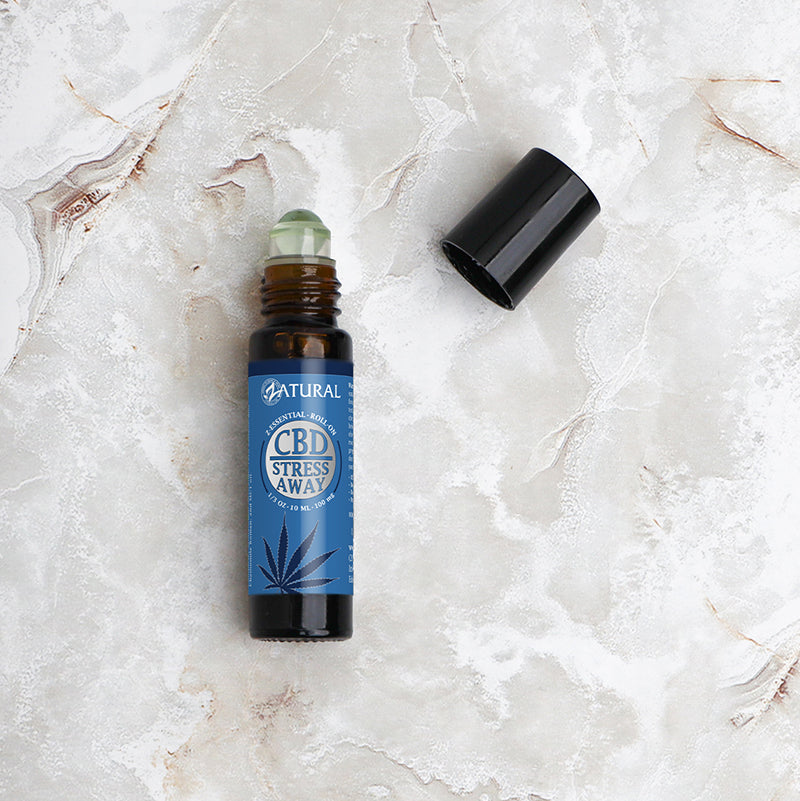 Stress away on the counter uncapped