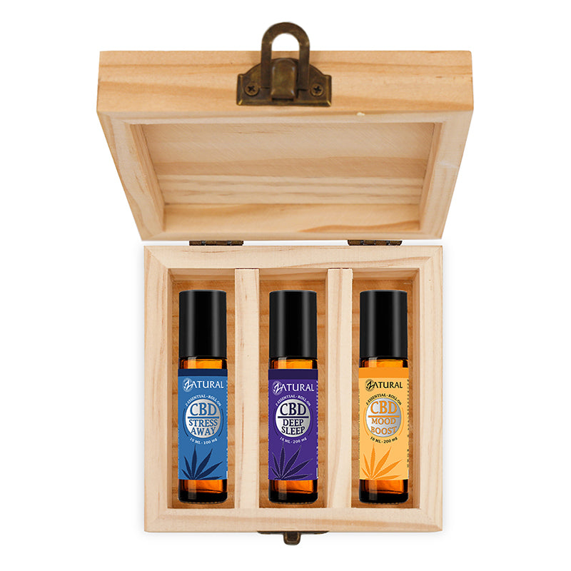 CBD essential Roll-on set in a box