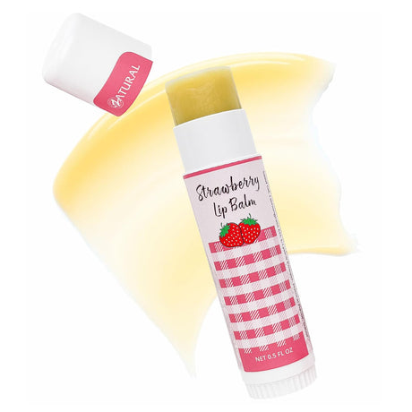 Strawberry Lip Balm 0.5oz | Plant-Based Moisture