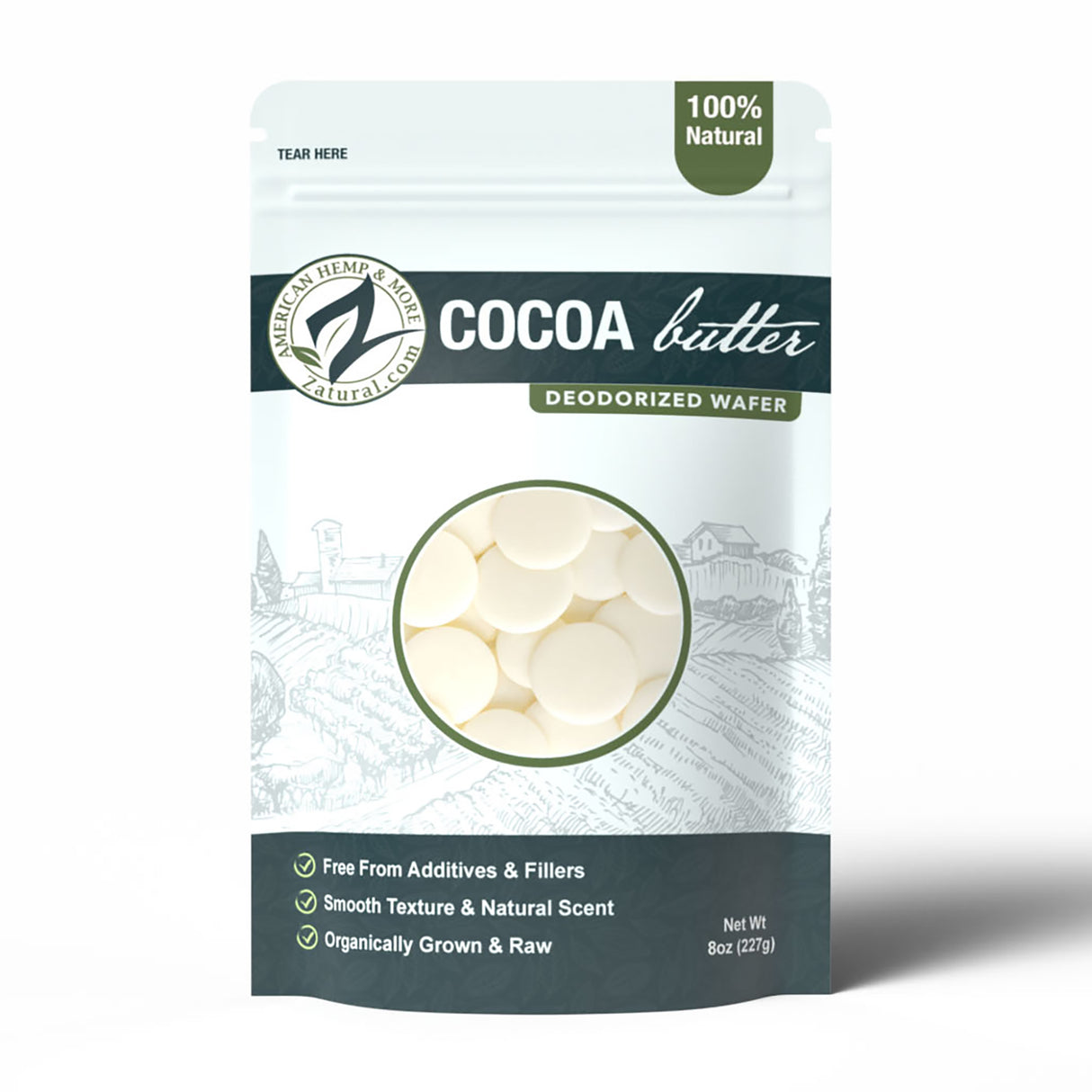 Pure Cocoa Butter Wafers | Deodorized & Food Grade