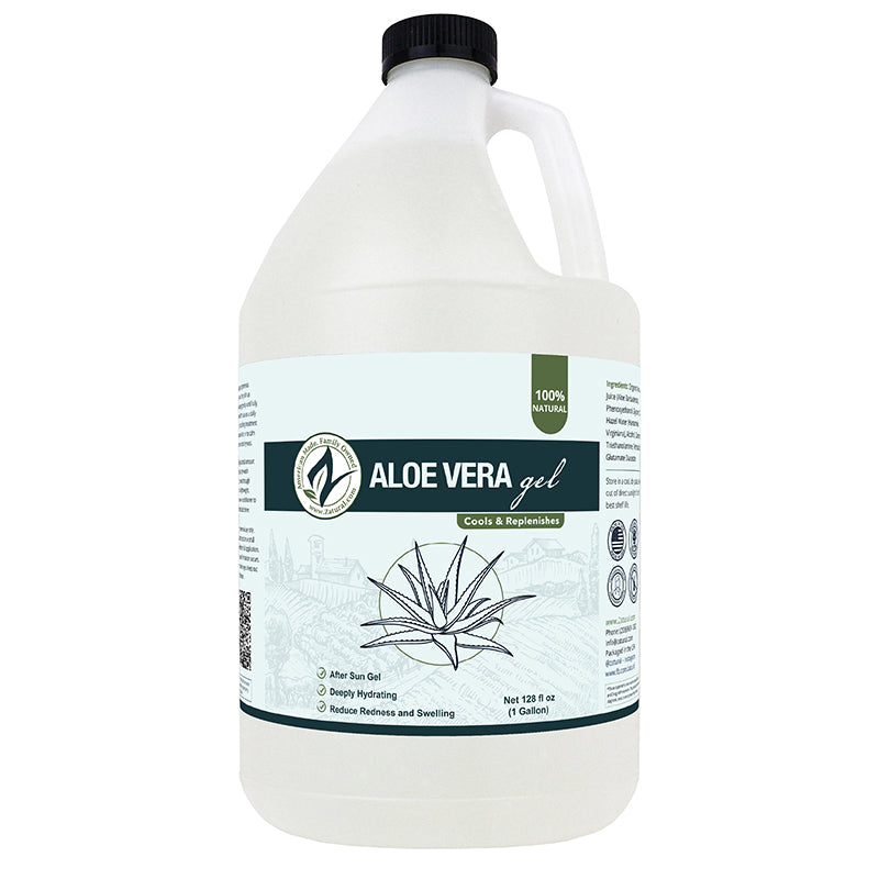 Zatural Aloe Vera Gel 1 Gallon