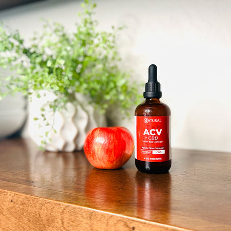 Apple Cider Vinegar + CBD | With the "Mother"