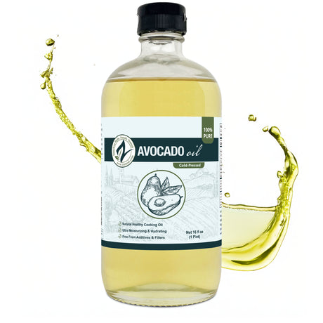 Avocado Oil Virgin Cold-Pressed | High Smoke Point Oil