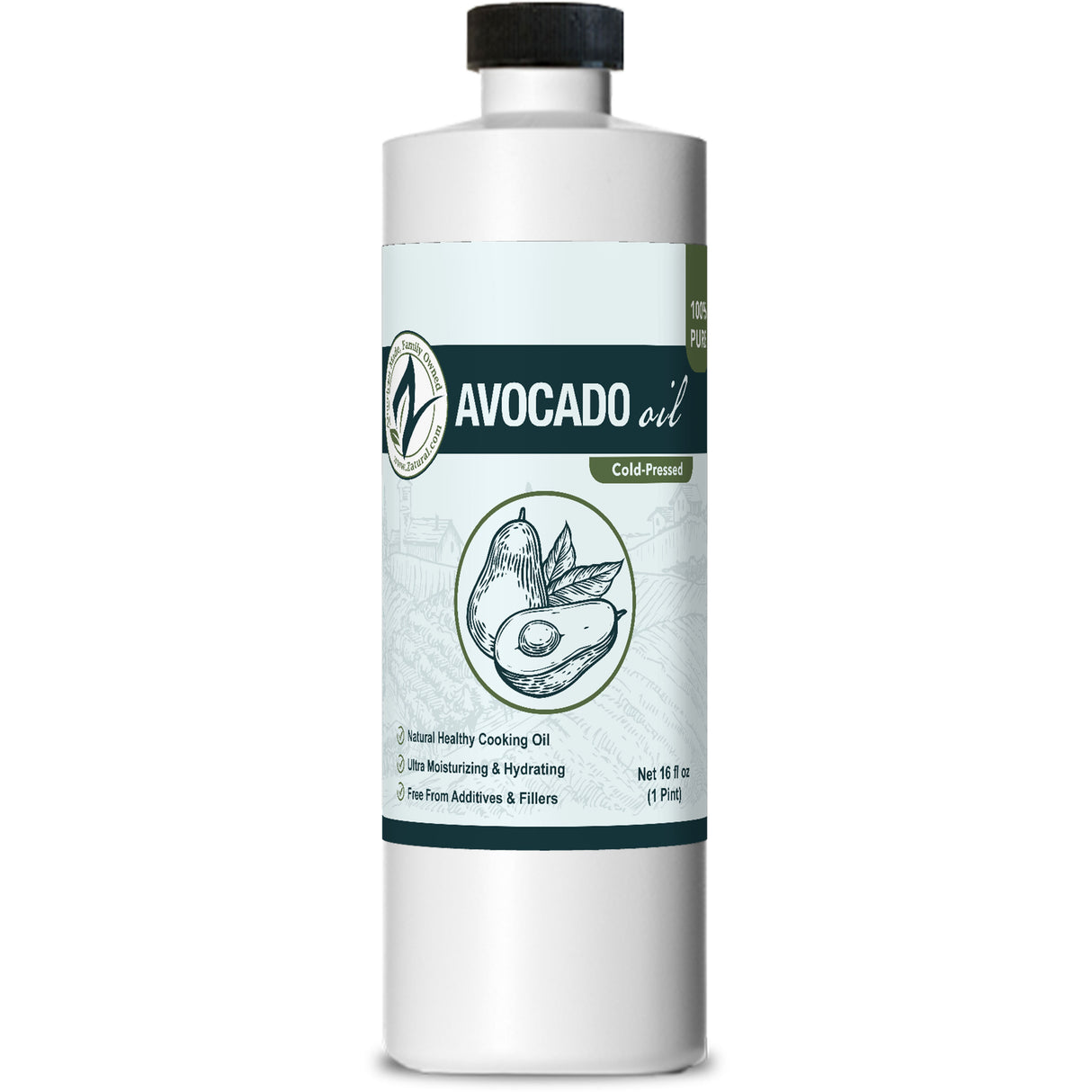 Avocado Oil Virgin Cold-Pressed | High Smoke Point Oil