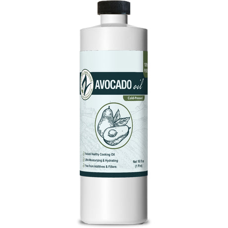 Avocado Oil Virgin Cold-Pressed | High Smoke Point Oil