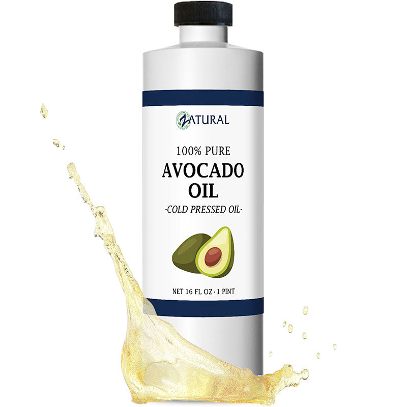 Zatural Avocado Oil 16oz with splash