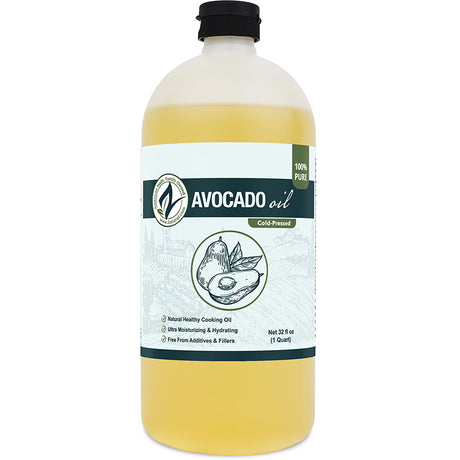 Avocado Oil Virgin Cold-Pressed | High Smoke Point Oil