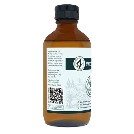 Avocado Oil Virgin Cold-Pressed | High Smoke Point Oil