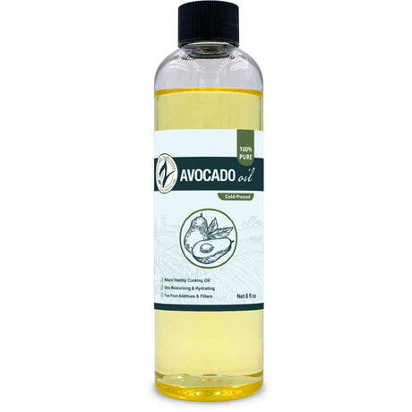 Avocado Oil Virgin Cold-Pressed | High Smoke Point Oil