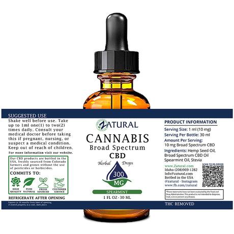 Spearmint CBD Oil 6,000 mg