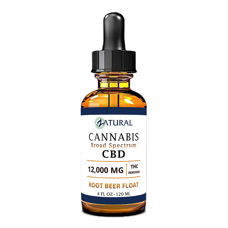 Broad Spectrum CBD Oil Drops - THC Removed