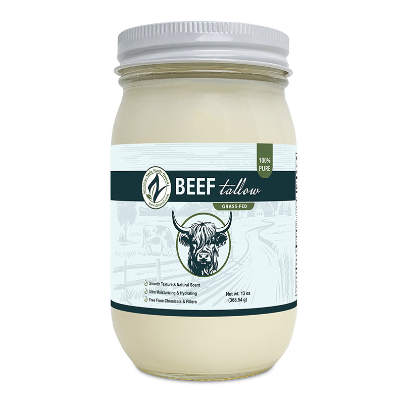 Rendered Grass-Fed Beef Tallow