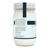 Zatural Beef Tallow 13oz Jar Left side of label