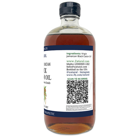Jamaican Black Castor Oil 100% Pure | Roasted |Topical Use