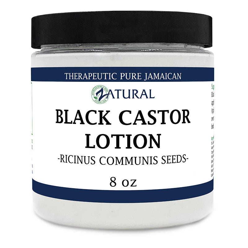 Zatural Black Castor Lotion 8oz