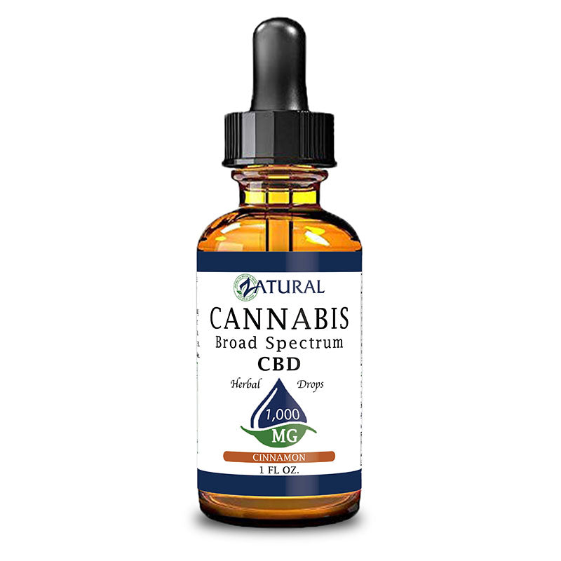 Broad Spectrum CBD Oil Drops - THC Removed