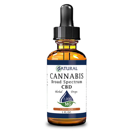 Broad Spectrum CBD Oil Drops - THC Removed