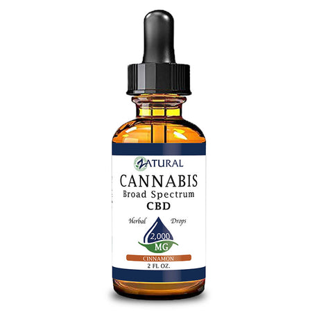 Broad Spectrum CBD Oil Drops - THC Removed