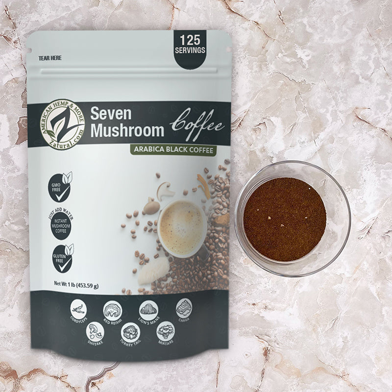 7 Mushroom Black Coffee | Instant Coffee
