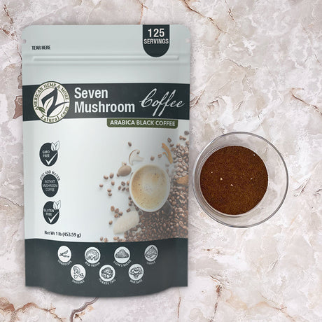 7 Mushroom Black Coffee | Instant Coffee
