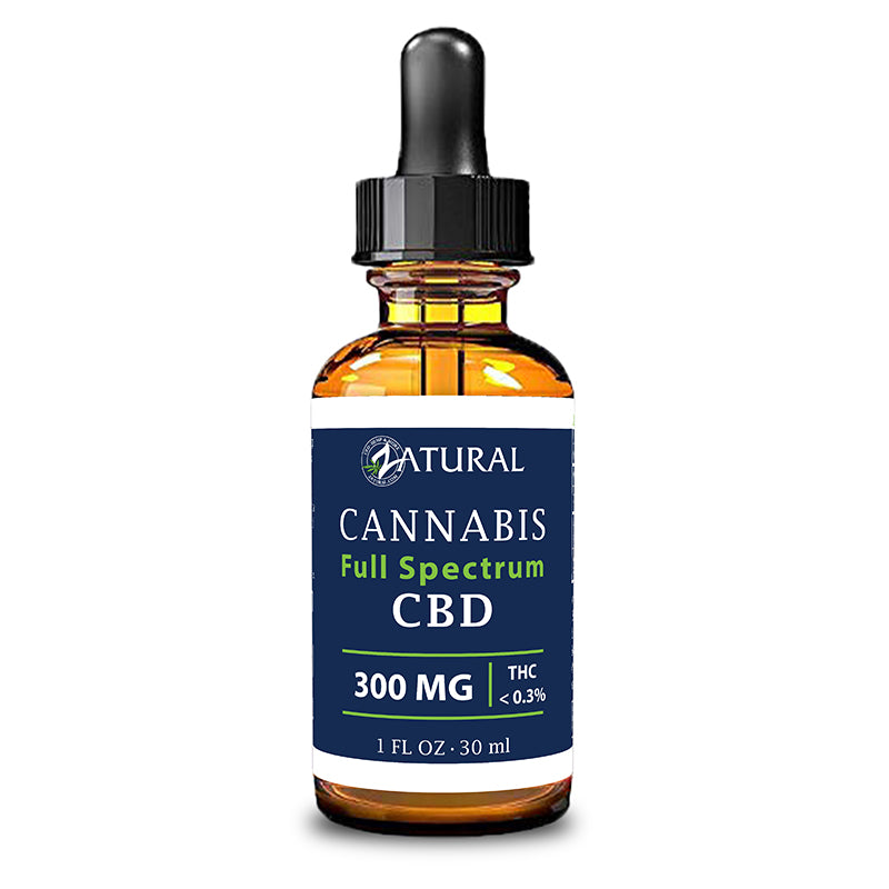 Full Spectrum CBD Oil Drops  | Less Than 0.3% THC