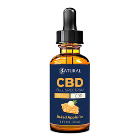 Full Spectrum CBD Oil 1500mg Baked apple pie flavor