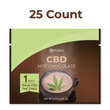 Zatural CBD Hot Chocolate 25 count pack