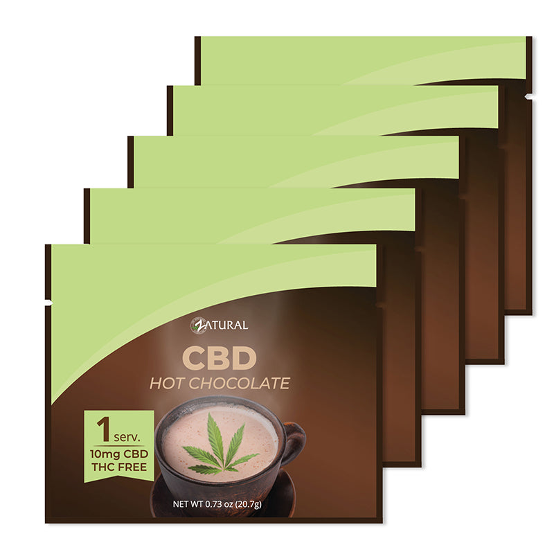 Zatural CBD Hot Chocolate 5 pack