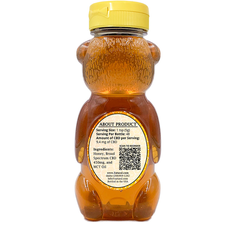 CBD Honey 450mg Back