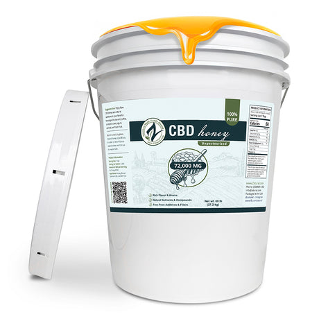 Zatural CBD Honey 72,000mg drizzle