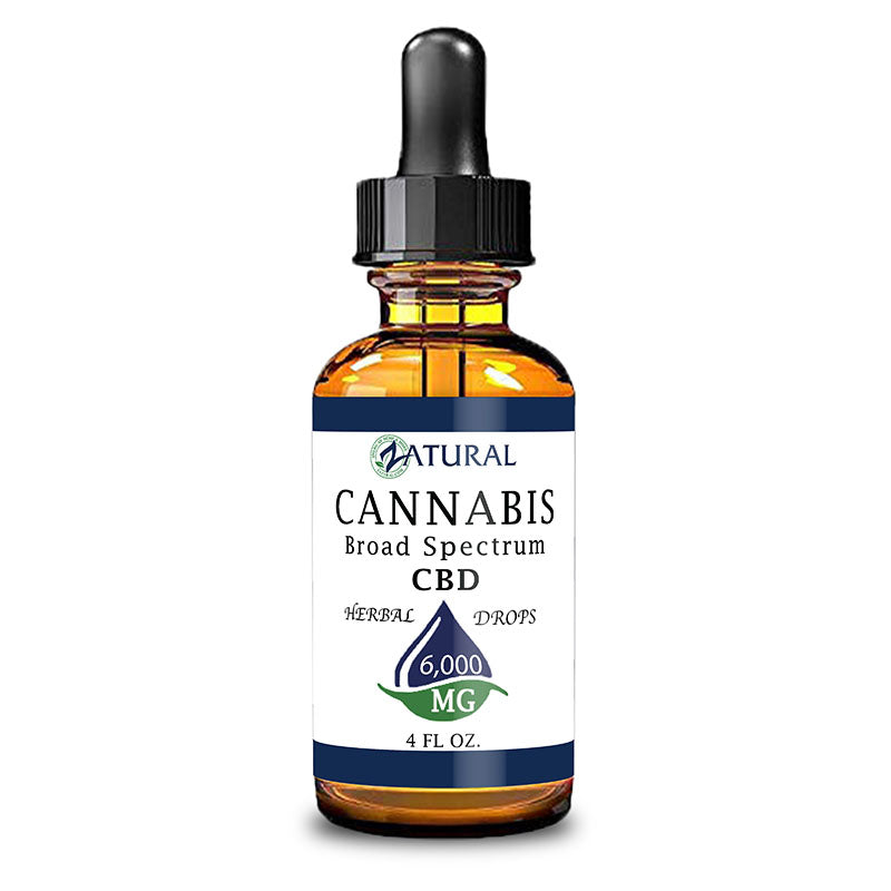 Broad Spectrum CBD Oil Drops - THC Removed