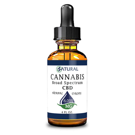 Broad Spectrum CBD Oil Drops - THC Removed