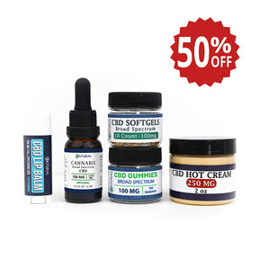 Natural CBD Sample Bundle Sale