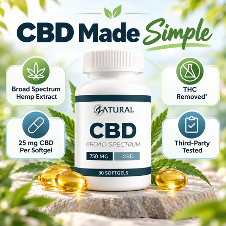 Broad Spectrum CBD Softgels | Nano CBD Oil