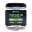 Zatural Full Spectrum CBD + THC Gummies Front