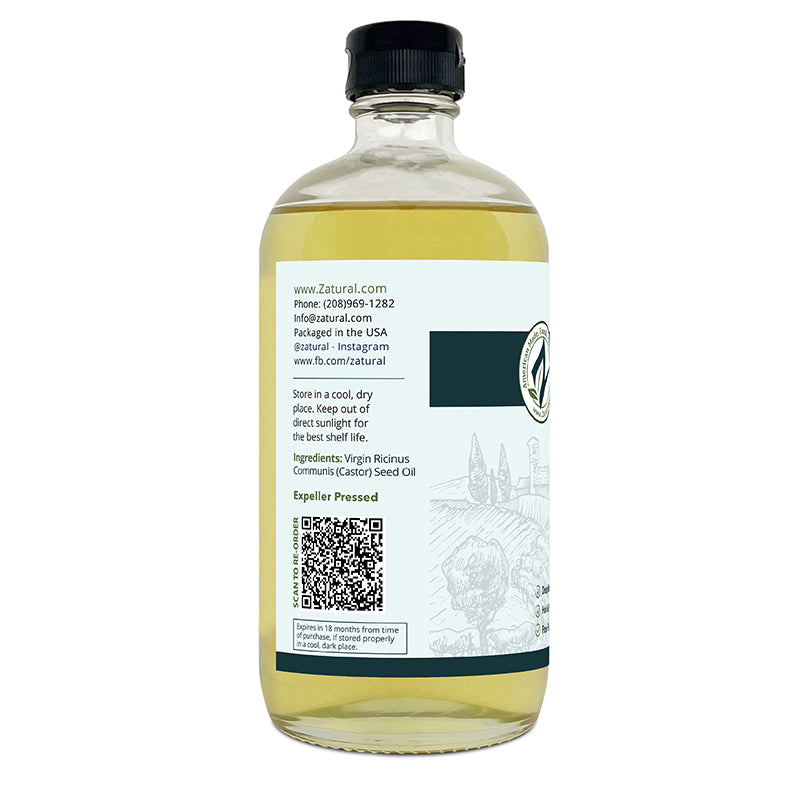 Castor Oil Virgin Cold-Pressed | Hexane-Free Topical Use Castor Oil Virgin Cold-Pressed | Hexane-Free Topical Use