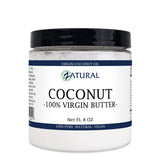 Zatural Coconut oil in an 8oz Jar