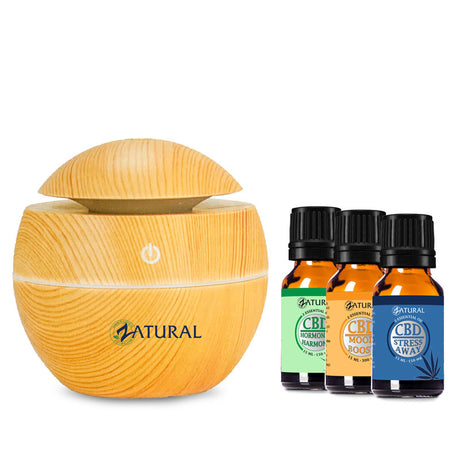 Zatural Diffuser Essential Oil set