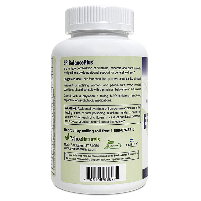 Suggested use of EP-Balance Plus