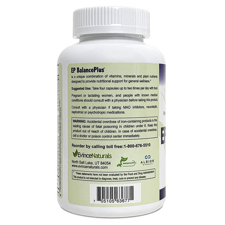 Suggested use of EP-Balance Plus