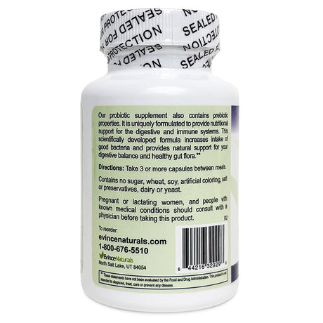 Evince Naturals Probiotic Supplements directions
